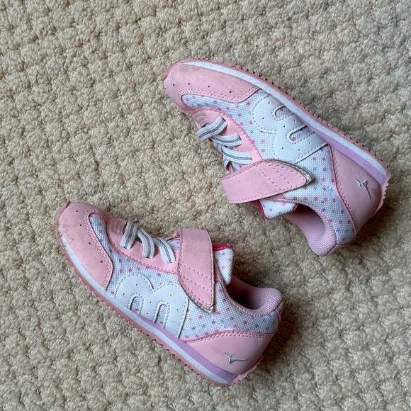 Mikihouse X Mixuno Kid’s Pink Polkadot Sneakers - Picture 5 of 8